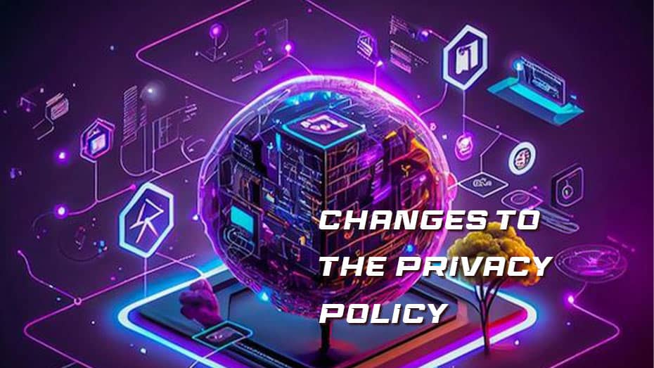 Changes to the Privacy Policy