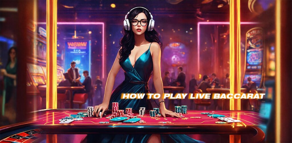 How to play live Baccarat